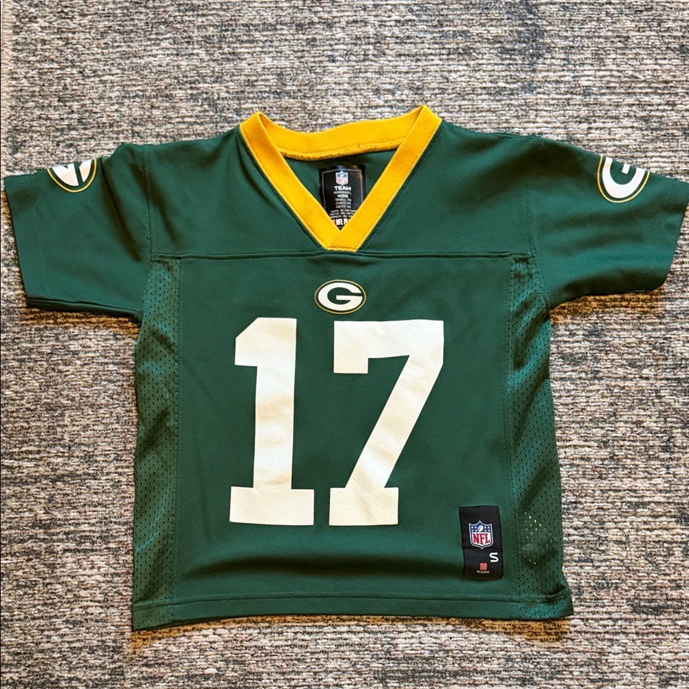 Adams Kids Jersey - Green and Yellow